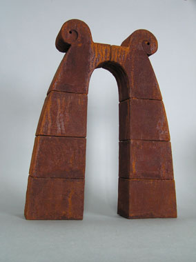 rusted arch