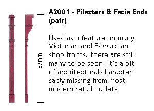 Pilasters & Facia Ends