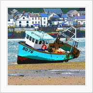 fishing boat, instow