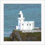 lighthouse, hartland point