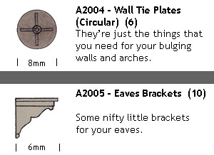 Wall Tie Plates and Eaves Brackets